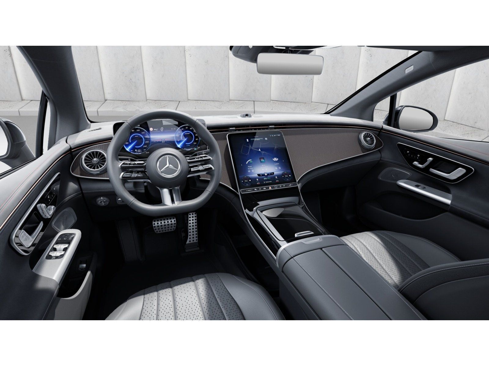 Mercedes-Benz EQE 300 AMG Line Pano Head-up AHK Nightpaket 360 foto 8