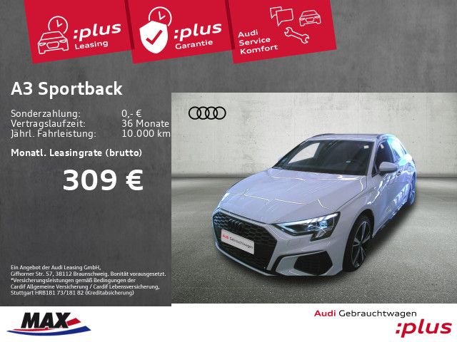 Audi A3 Sportback 40 TFSI e S-LINE LED+AHK+APP+SITZHZ