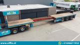 Floor 3-achs. Flache teleskop. Auflieger // 2x gelenkt - Auflieger