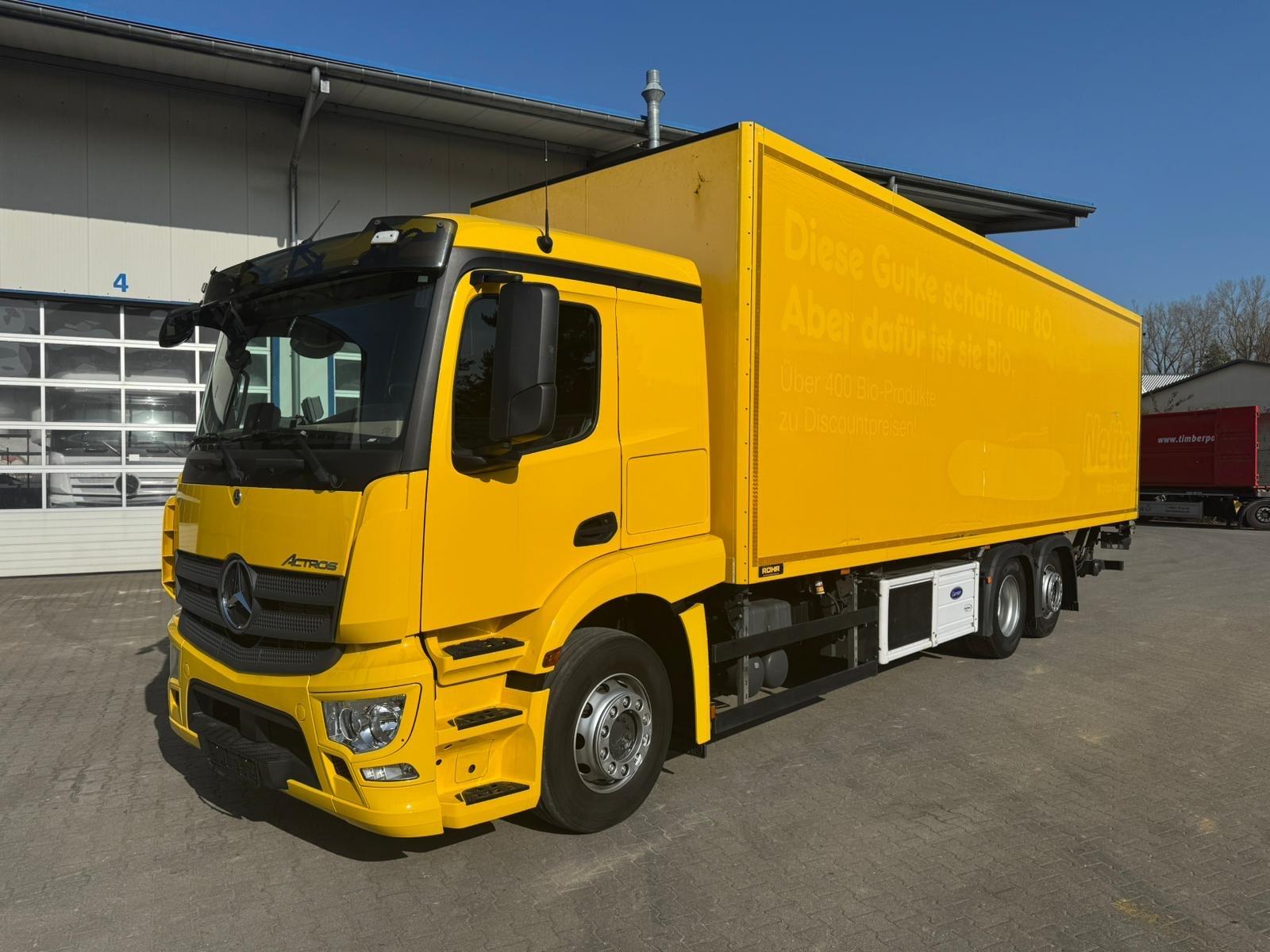 Mercedes-Benz 2540 L 6x2/4 Kühlkoffer 9.1m Carrier 1100U LBW