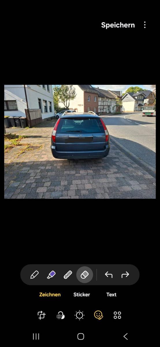Ford Mondeo 2005 — вигляд ззаду