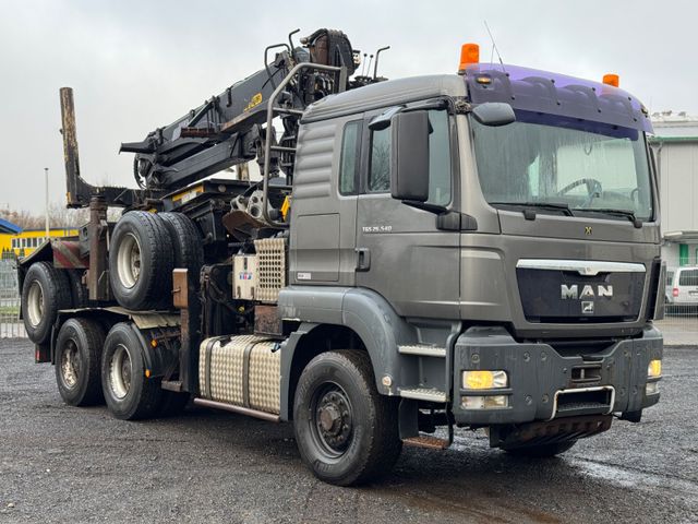 MAN 26.540 TGS 6x6 Holztransporter+HÜTTNER ANH/TÜV