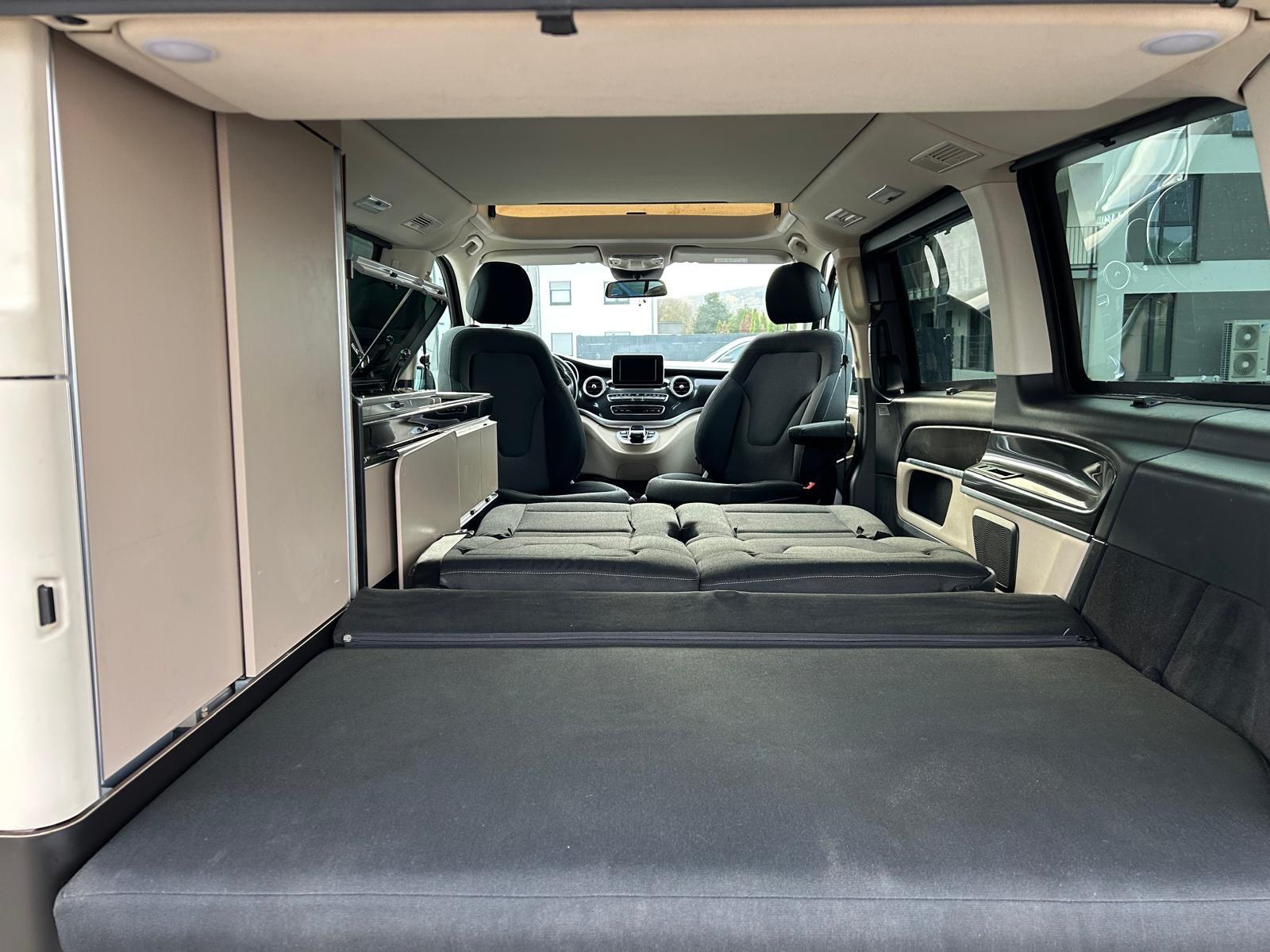 Mercedes-Benz V 250d Marco Polo 190 ch BVA / 1ère main / Cuisine + Couchage / Toit relevable / Chauffage auxiliaire