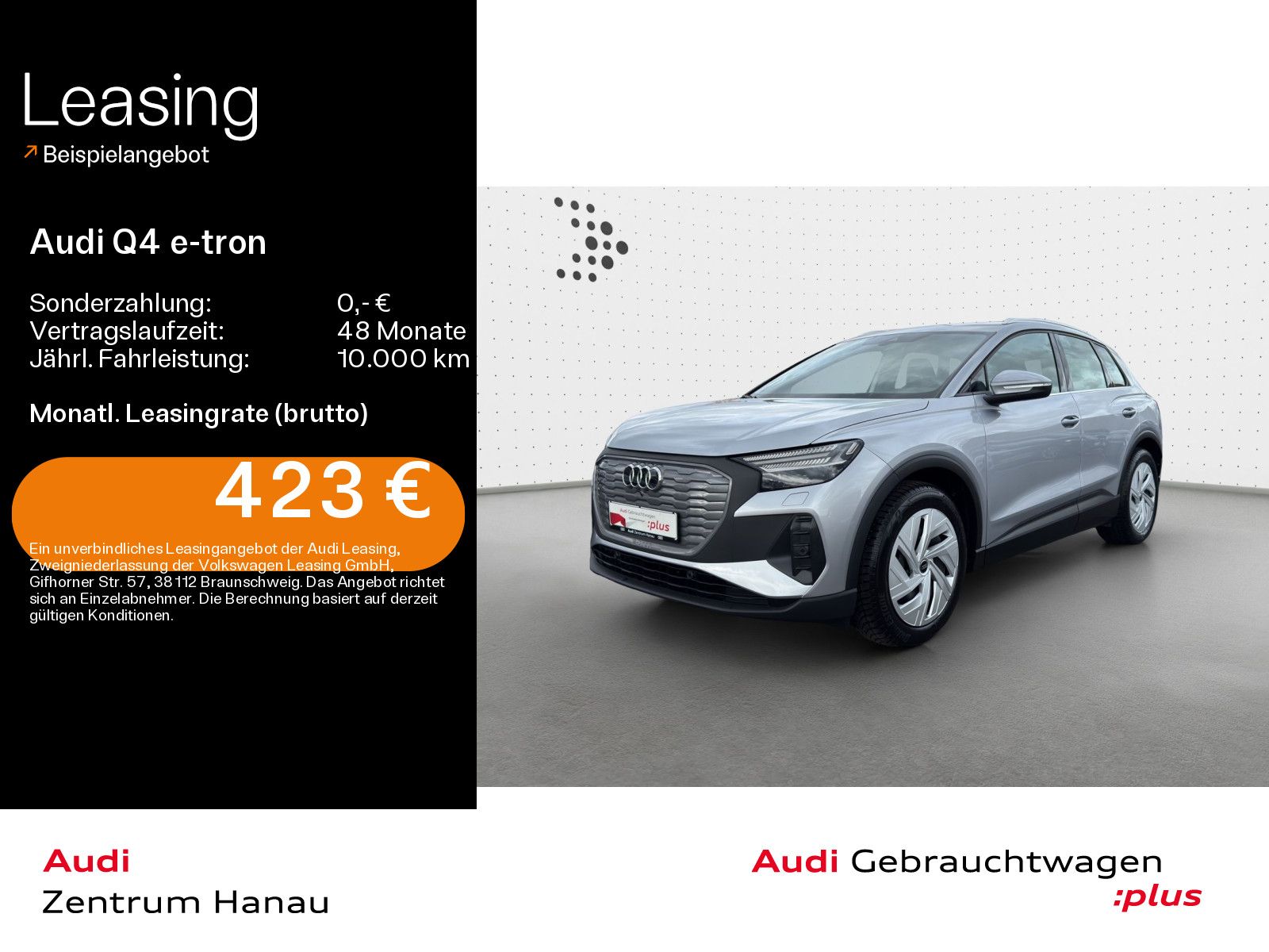 Audi Q4 e-tron 45*NAVI-PLUS*MATRIX*KAMERA*HUD*LEDER*P