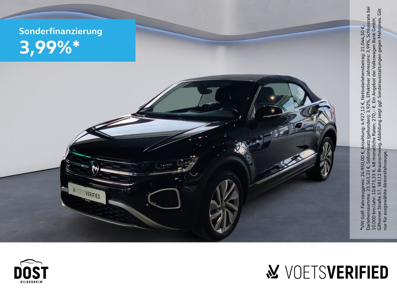 Volkswagen T-Roc Cabriolet 1.5 TSI Style KLIMA+LED+NAVI+SHZ