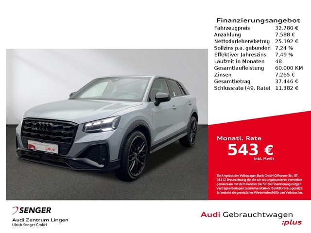 Audi Q2 S line edition one 35 TFSI Stronic MMI Matrix