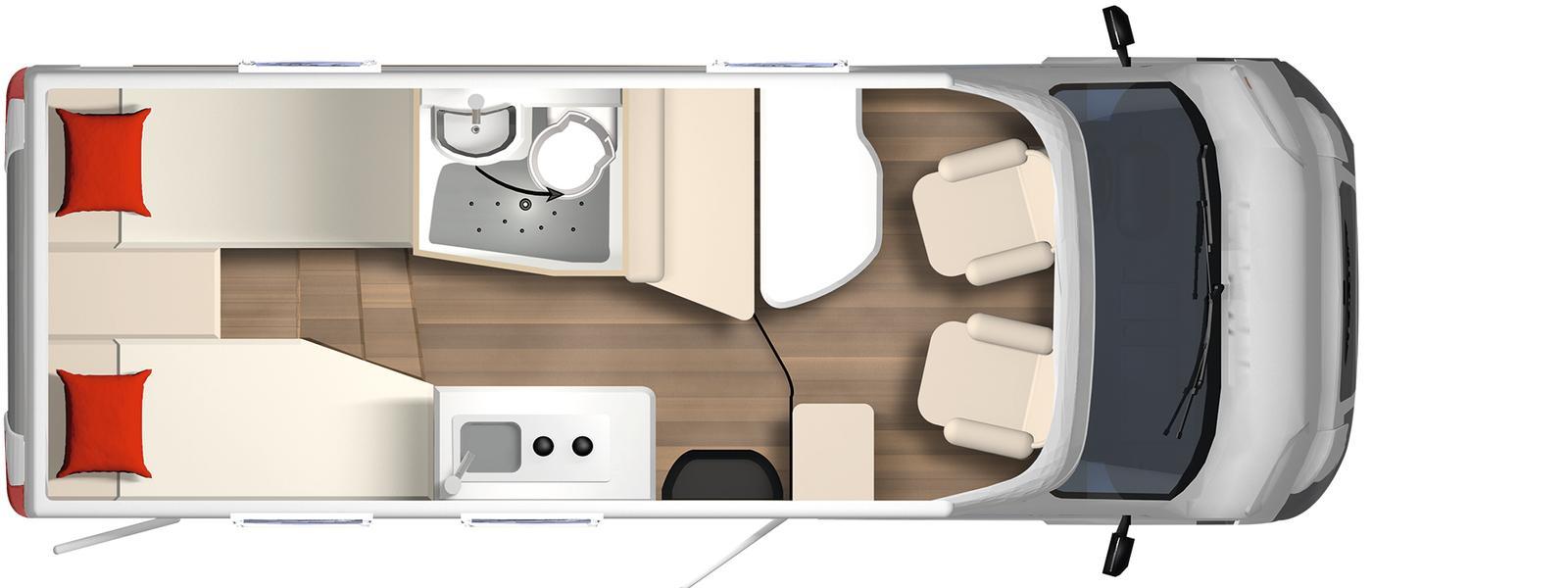 Bürstner LINEO T620 NEUPREIS:74.200€%+NAVI&FAHRRADTRÄGER