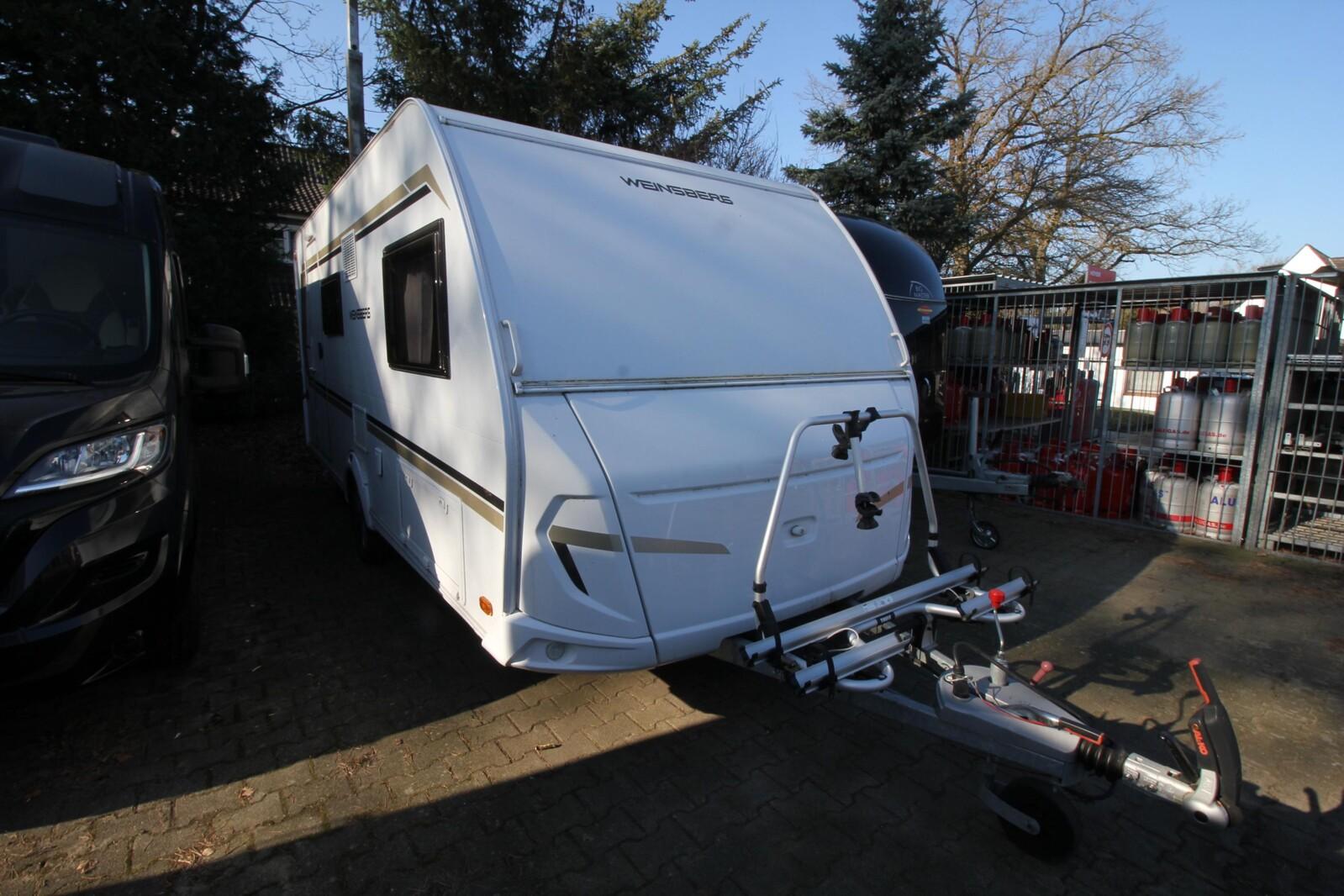 Weinsberg CaraOne 480 QDK Mover Fahrradträger Duschpaket