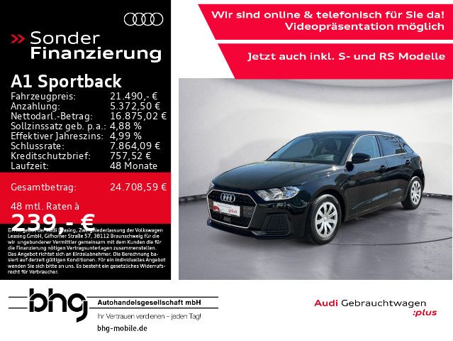 AUDI A1 Sportback  30 TFSI advanced MMI/Int 30 TFSI a