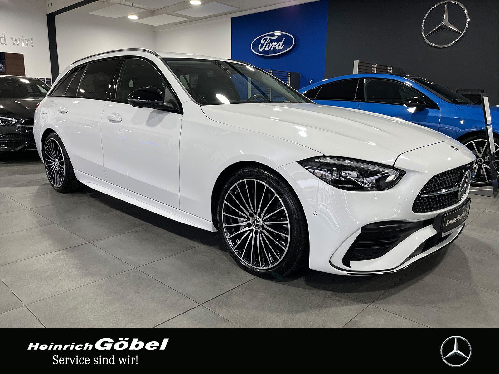 Fahrzeugabbildung Mercedes-Benz C 180 T AMG+NIGHT+AHK+STANDHZ+19"+TOTWINKEL+SMI