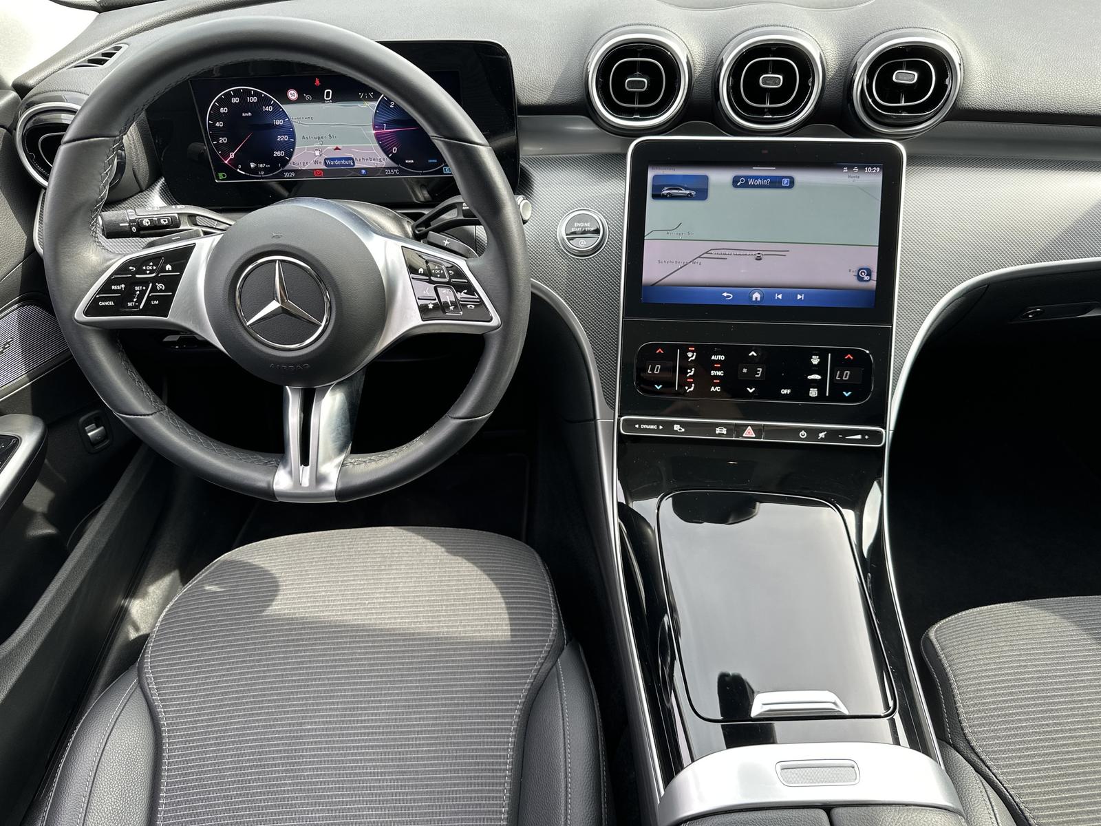 Mercedes-Benz C-Class d T Avantgarde NIGHT+NAV+LED+AHK+KAM+CARPLA, миниатюра 14