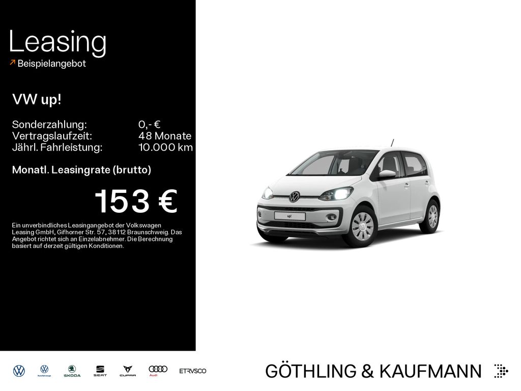 Volkswagen Up! Move up!*KAM*PDC*SHZ*KLIMA!