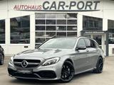 Mercedes-Benz C 63 AMG T-Modell |PANO| SPUR | NO OPF| DE AUSF. - silberne Mercedes-Benz C 63 AMG
