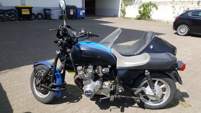 Suzuki GS850G EML Gespann, Kardan