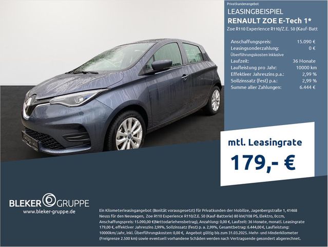 Renault ZOE E-Tech 1 Zoe R110 Experience R110/Z.E. 50 (