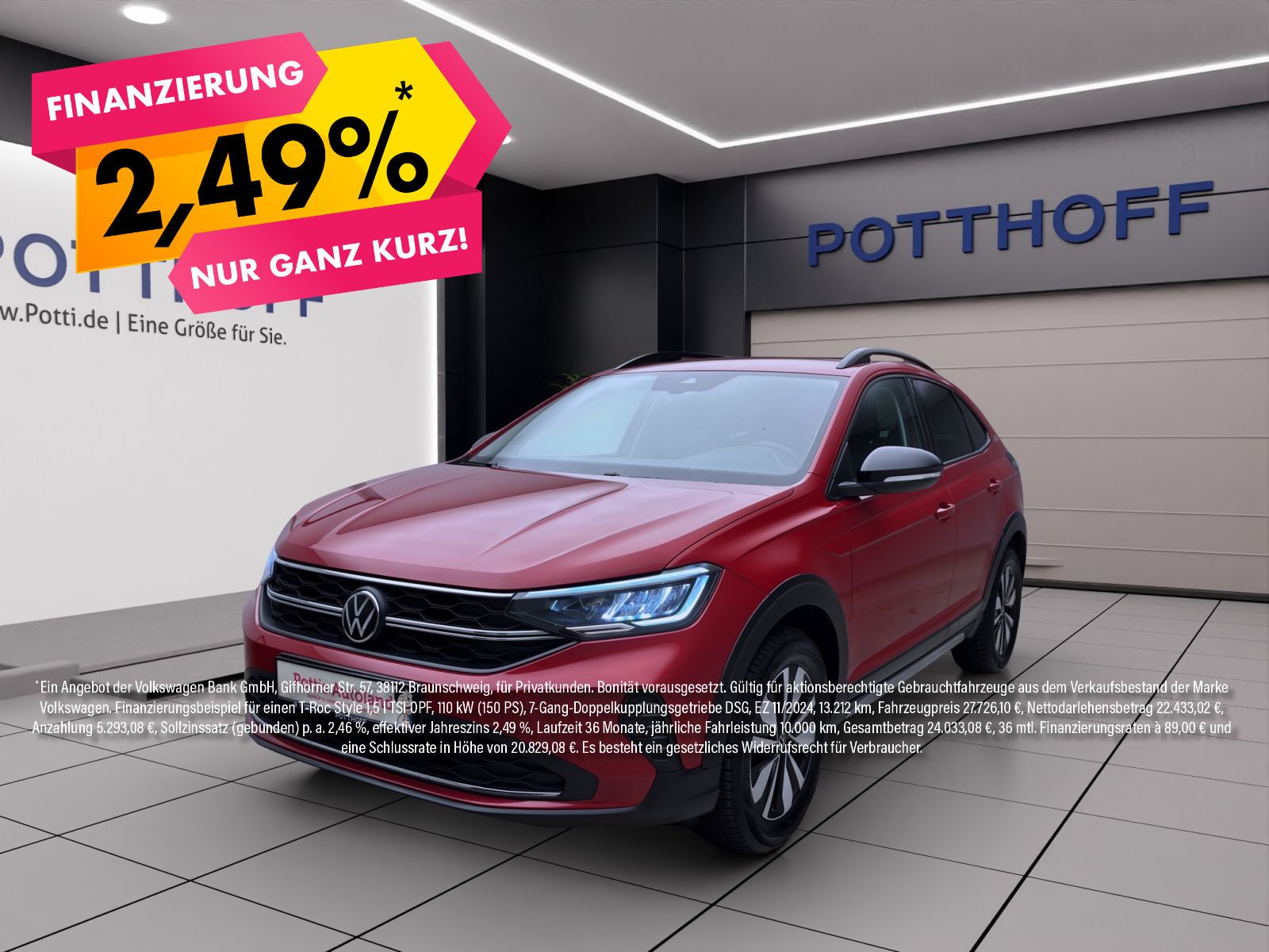 Volkswagen Taigo 1.0 TSI GOAL NAVI PDC SITZHZG KLIMA LED