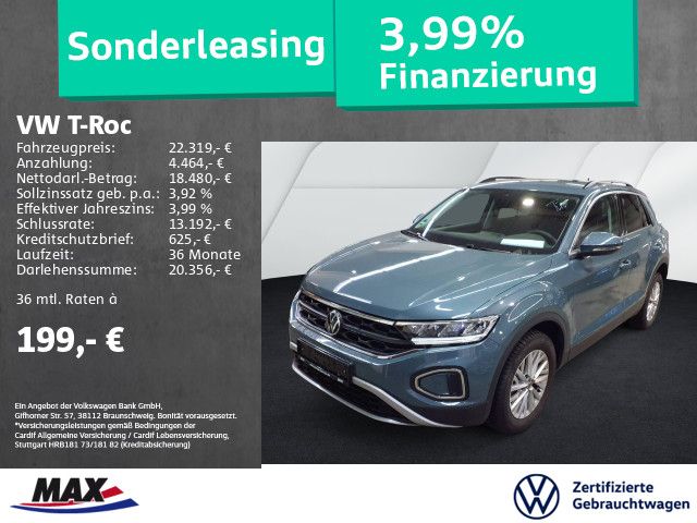 Volkswagen T-Roc 1.0 TSI LIFE LED+NAVI+SITZHZG+ALU+PDC+APP+