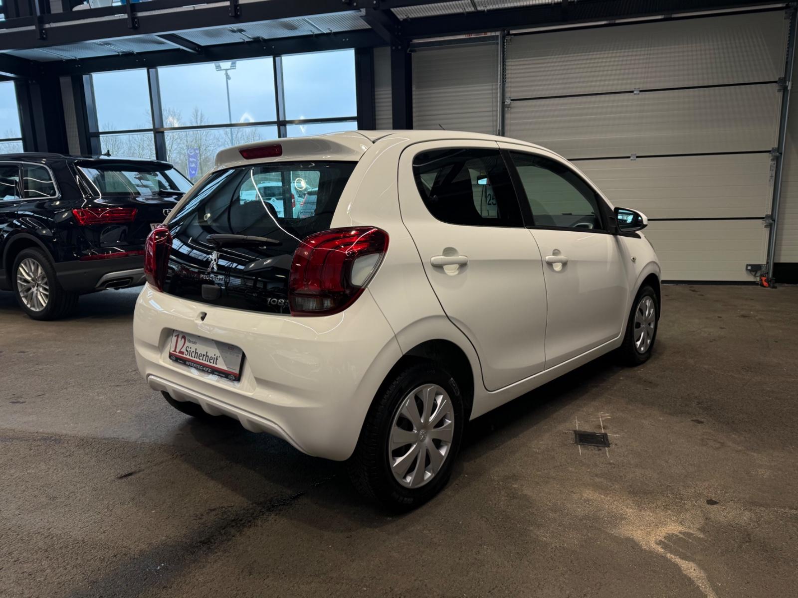 Peugeot 108 Active*KLIMA*FSP*USB*ALLWETTER*1HD*TÜV NEU*