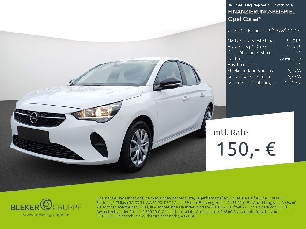 Opel Corsa 5T Edition 1,2 (55kW) 5G SS