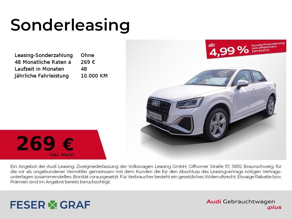 Q2 S line 30 TFSI RFK Keyless BLIS APP SHZ