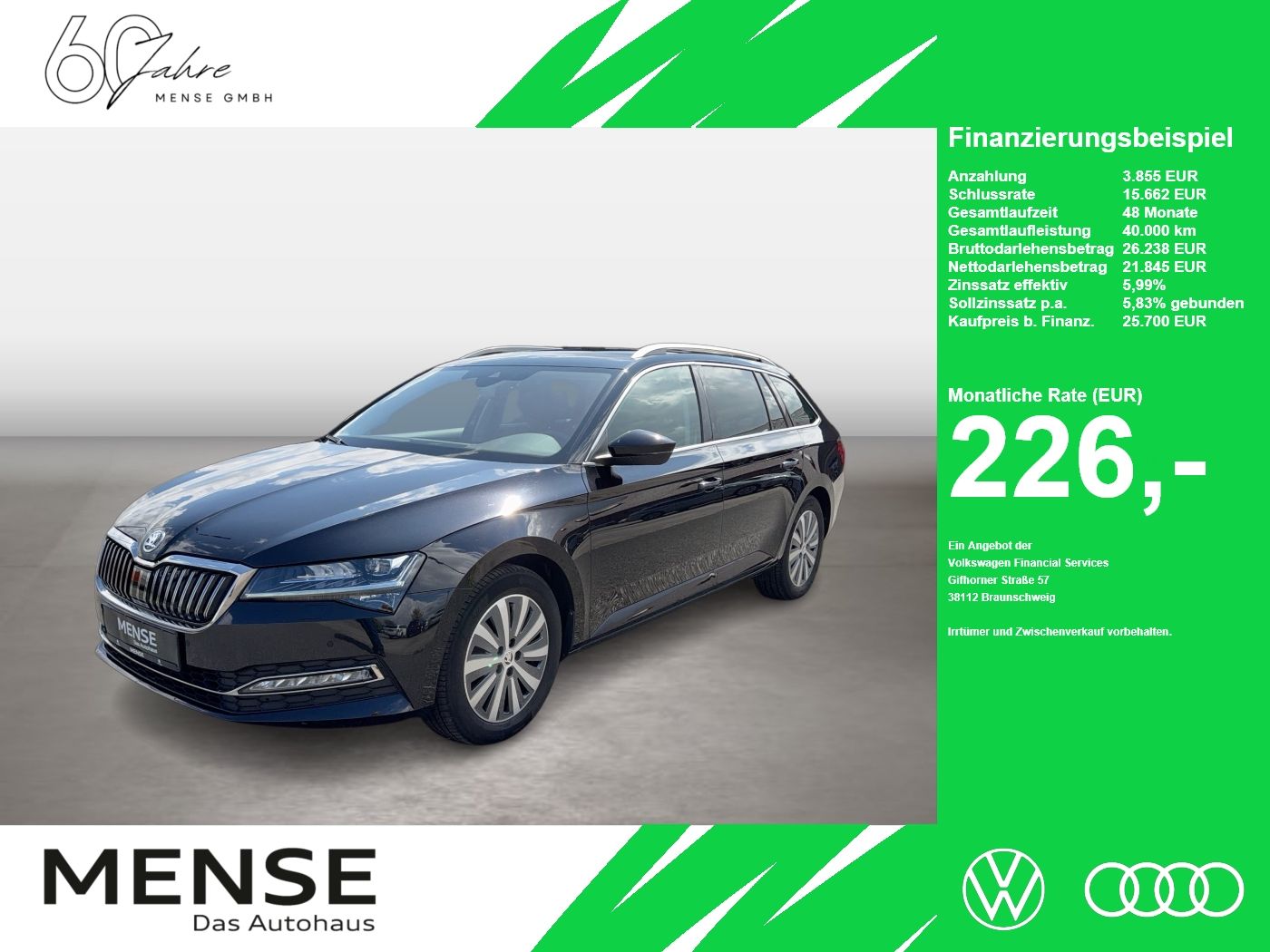 Skoda Superb Combi Style 2.0l TDI 110kW 7-Gang-DSG AHK
