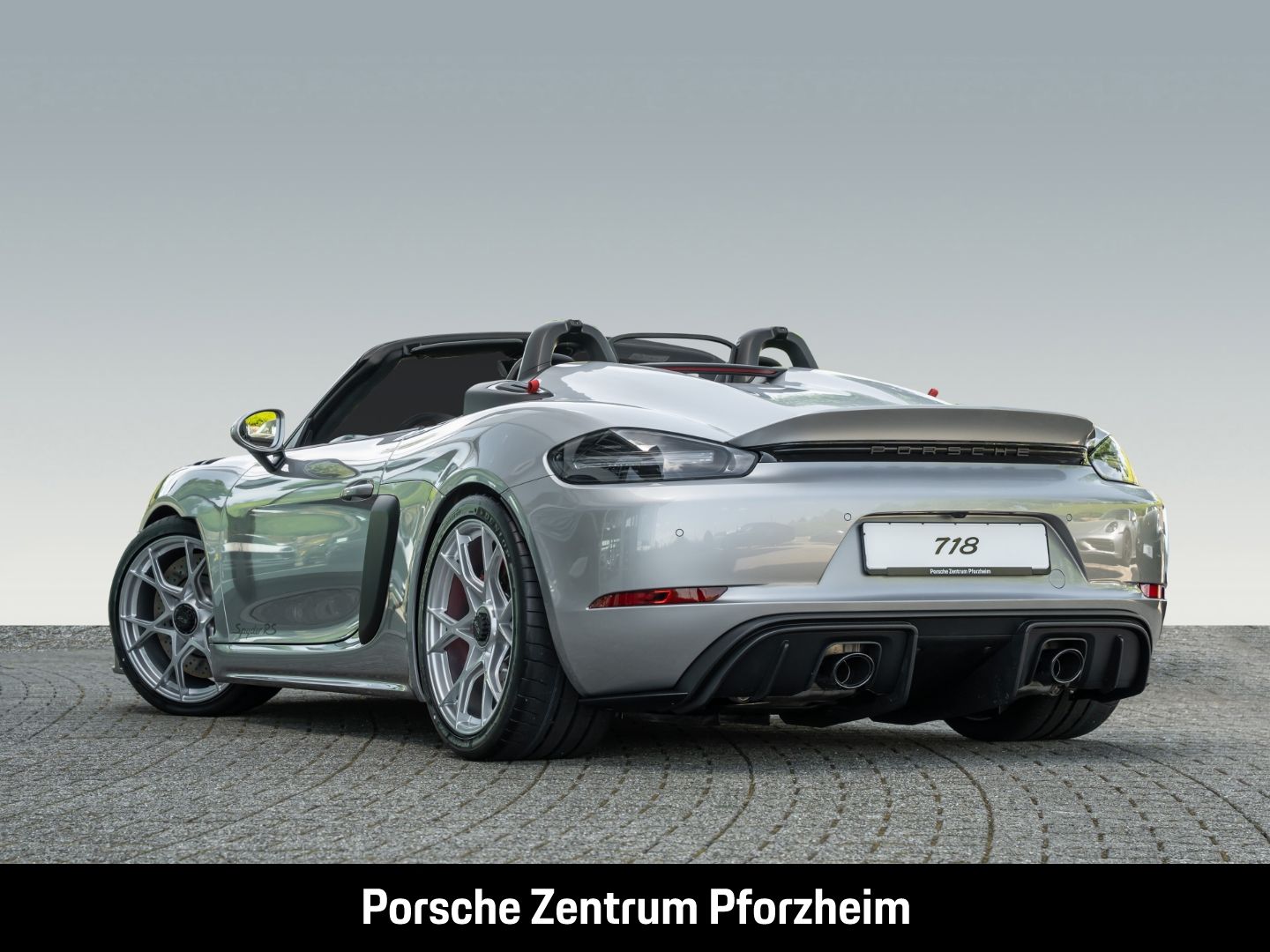 Porsche 718 Spyder RS Sportabgasanlage Liftsystem-VA BOS imagem 3