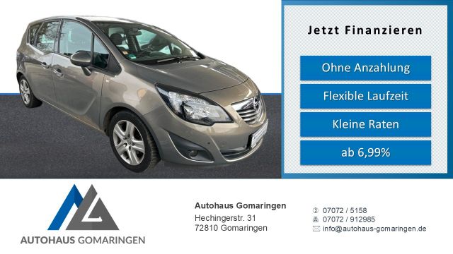 Opel Meriva TÜV Neu*1.Hand*SHZ*AHK*Klima*Scheckheft