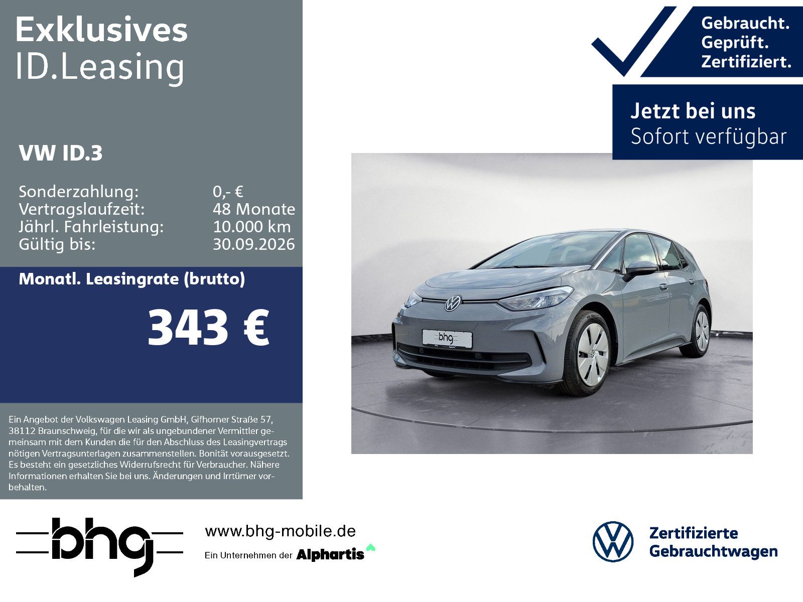 Volkswagen ID.3 Pro *Standklima *CarPlay