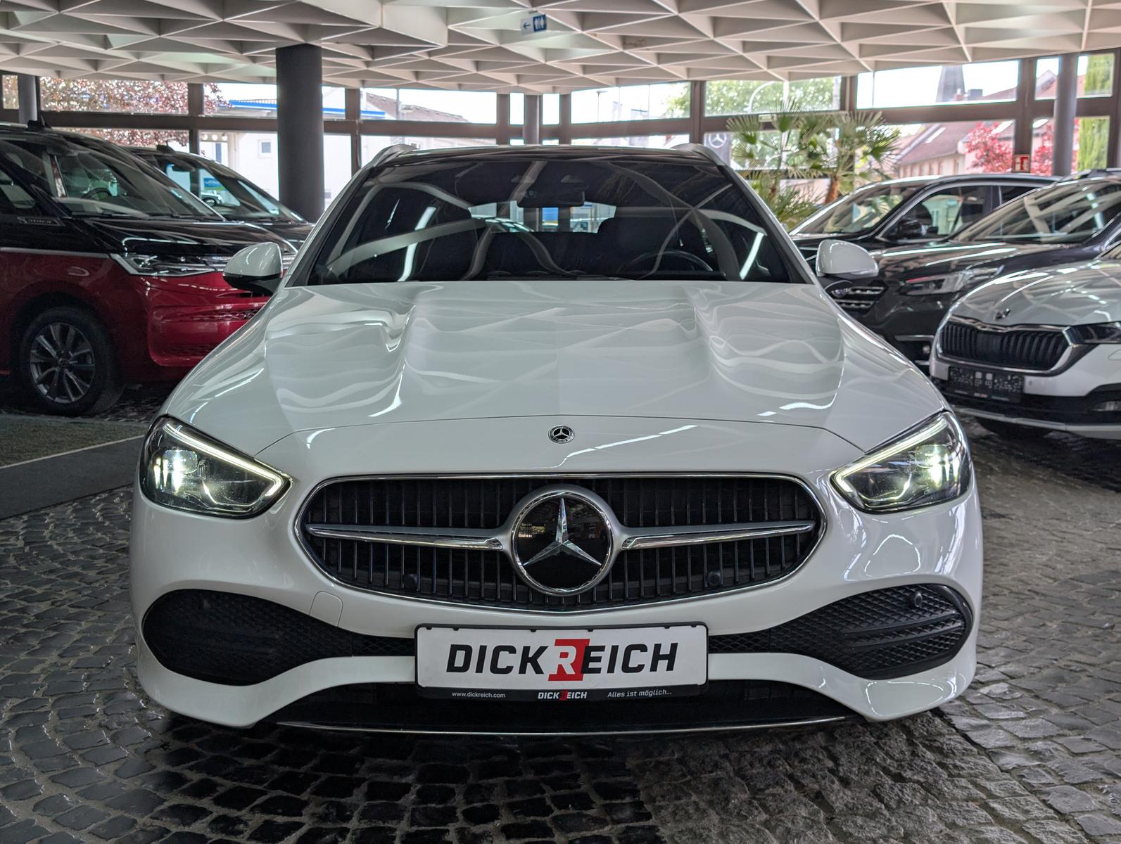 Mercedes-Benz C 200 d T Avantgarde AHK PANO MBUX LEDER BURMEST