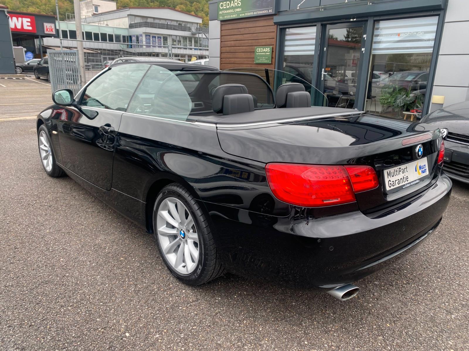 BMW 318i Cabrio Xenon Leder Sitzheizung Einparkhilfe