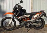 KTM 690 Enduro tiefergelegt, bereit für die Fernreis - KTM ENDURO 690