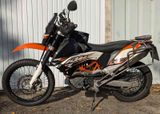 KTM 690 Enduro tiefergelegt, bereit für die Fernreis - KTM ENDURO 690
