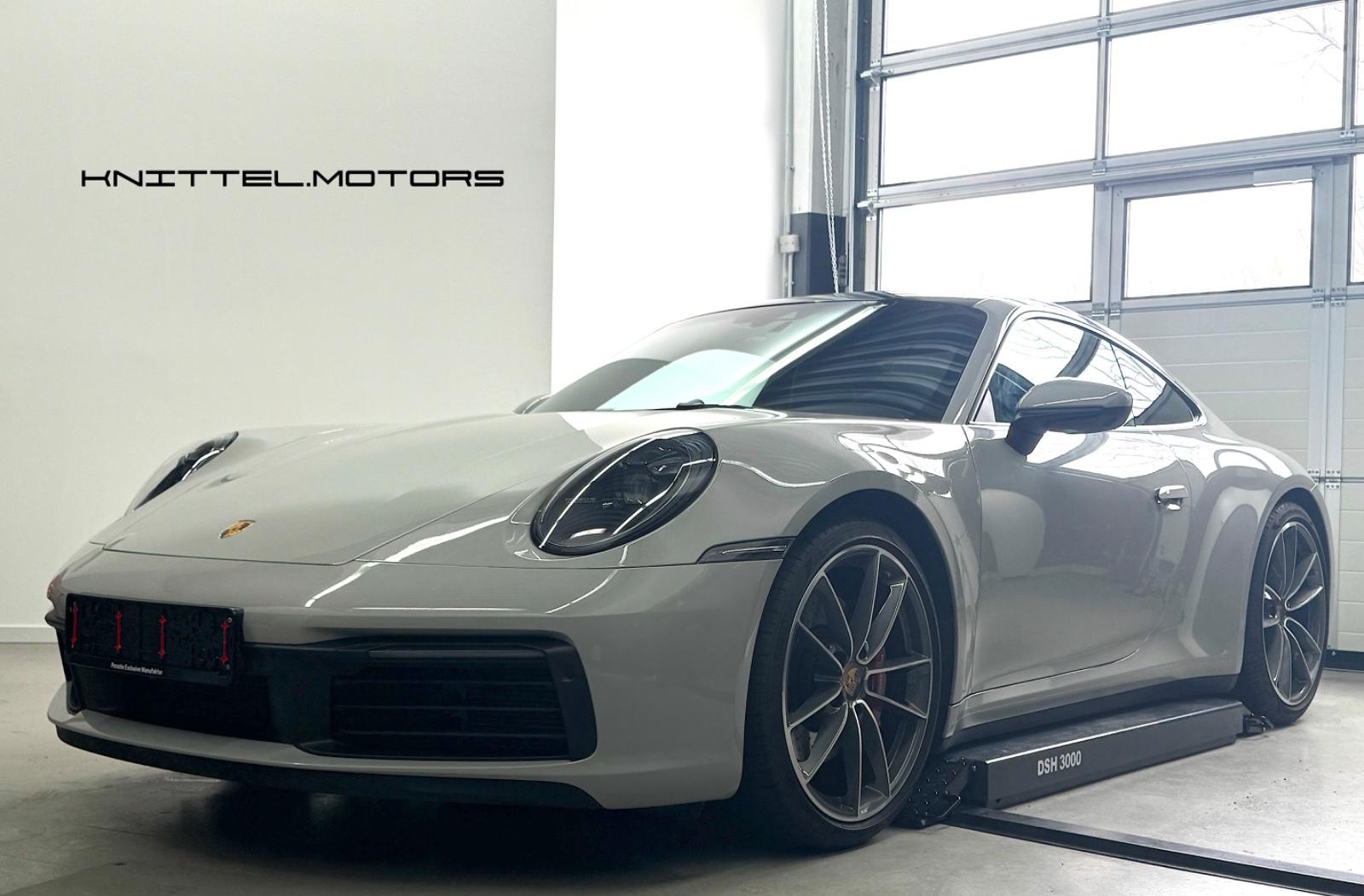 Porsche 992 Exclusive Kreide Lift Abgas Matrix Approved