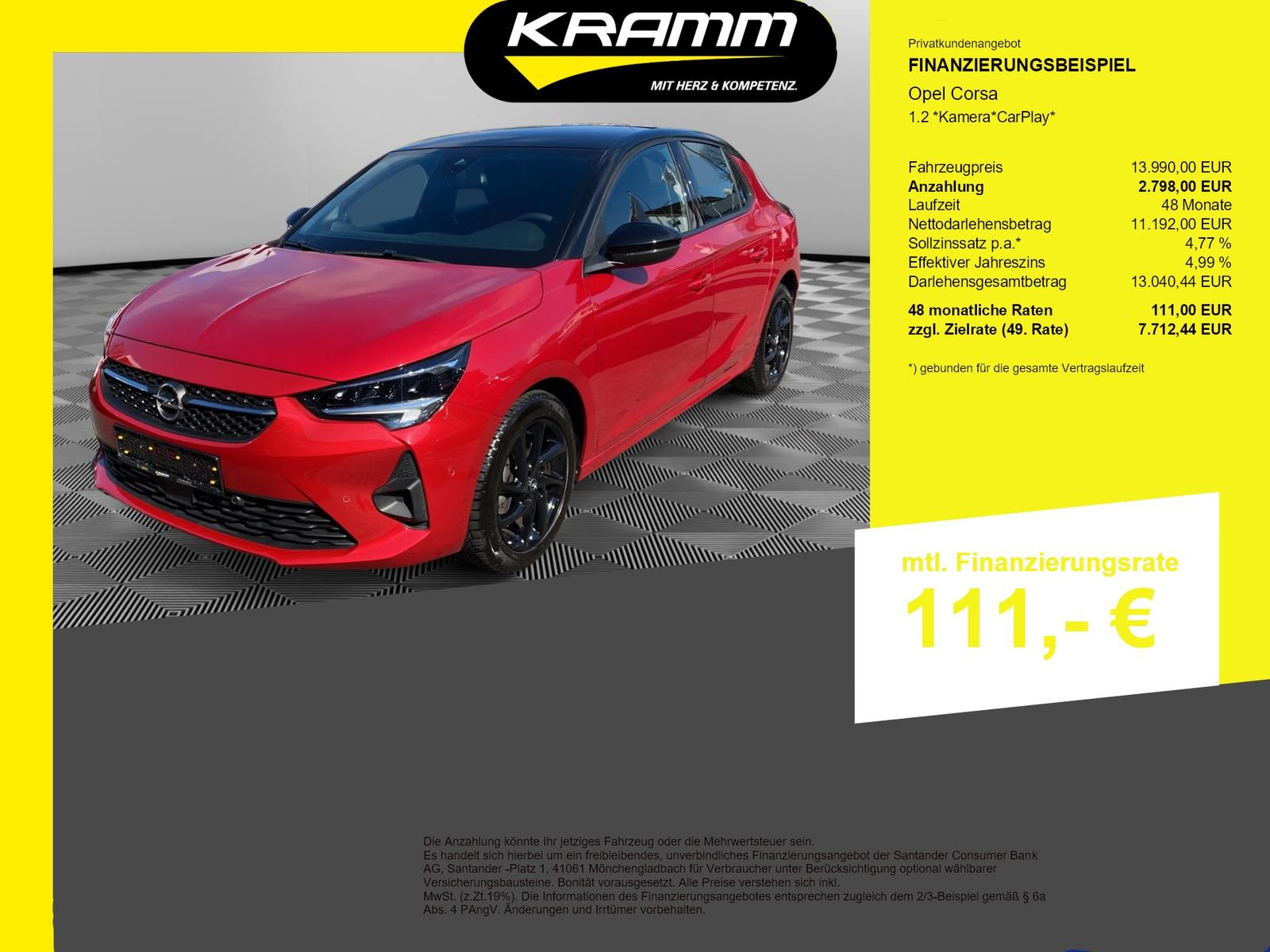 Opel Corsa 1.2 *Kamera*CarPlay*