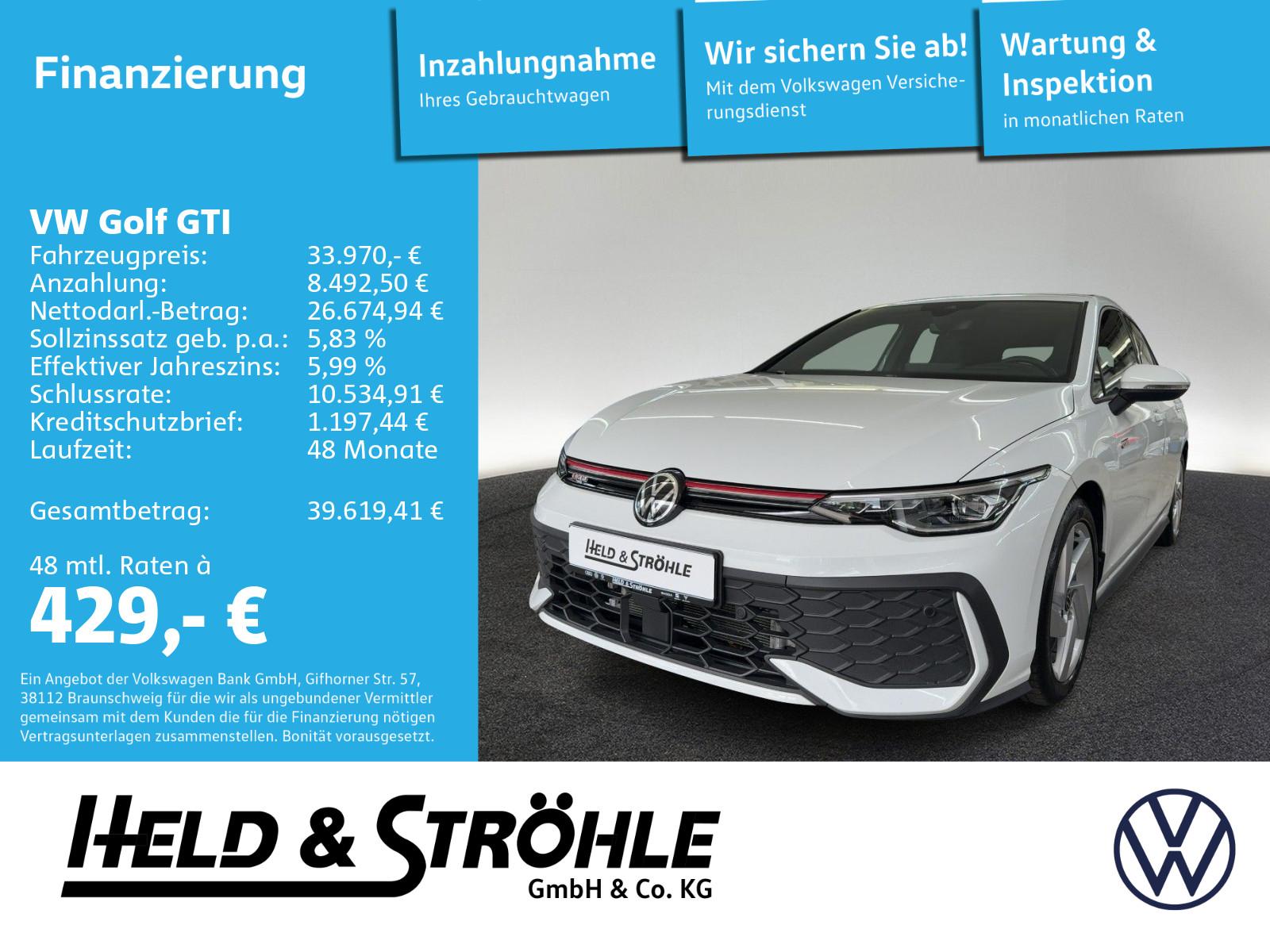 Volkswagen Golf GTI 2.0 TSI DSG LED+ HuD NAV KAM ACC APP