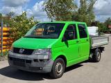 Volkswagen T5 2.5 TDI*KLIMA*PRITSCHE*DOKA*7-SITZE*AHK* - Volkswagen T5: Doka Pritsche