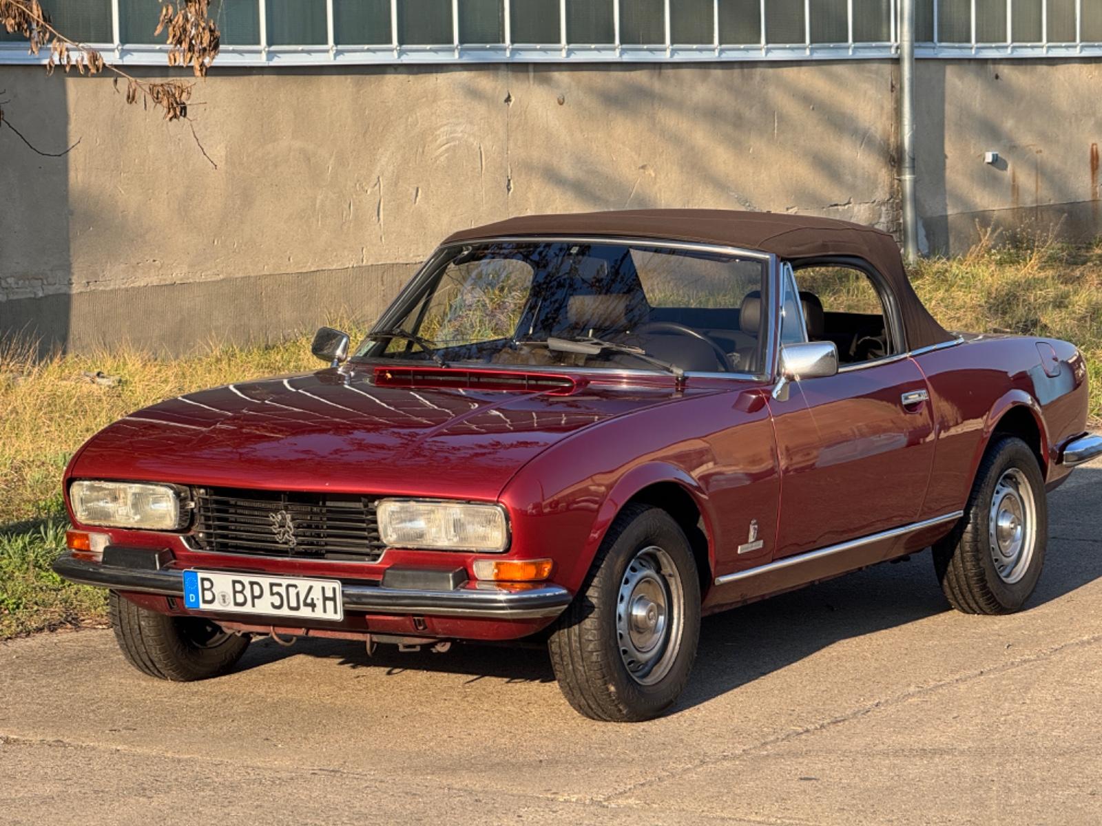 Peugeot 504 Cabrio toller Zustand
