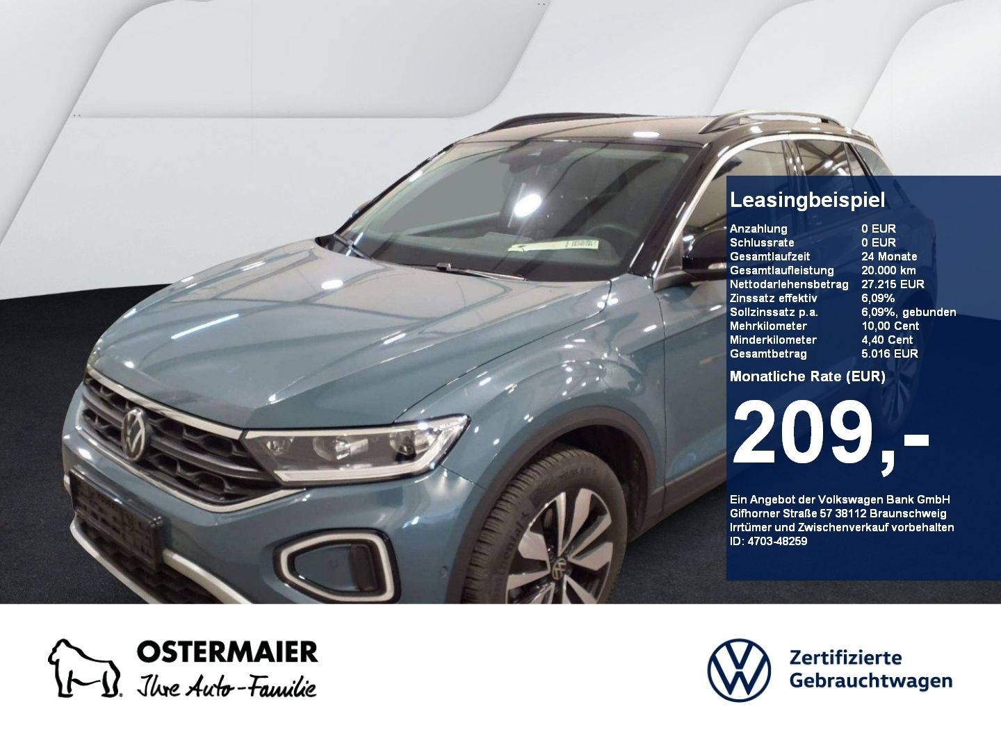 Volkswagen T-Roc GOAL 2.0TDI 150PS DSG ACC.AHK.KAMERA.NAVI+