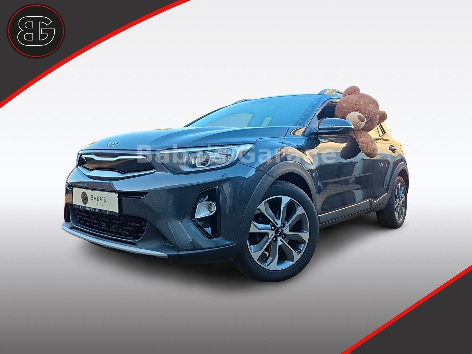 KIA Stonic 2018, 1.0 benzīns, Manuāls, SUV/Apvidus, Pelēks — Latvijā
