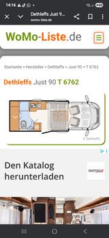 Dethleffs Just 90 T6762 Mj.2022