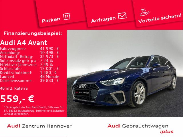 Audi A4 Avant 40 TDI S line Matrix Kamera virtual Tei