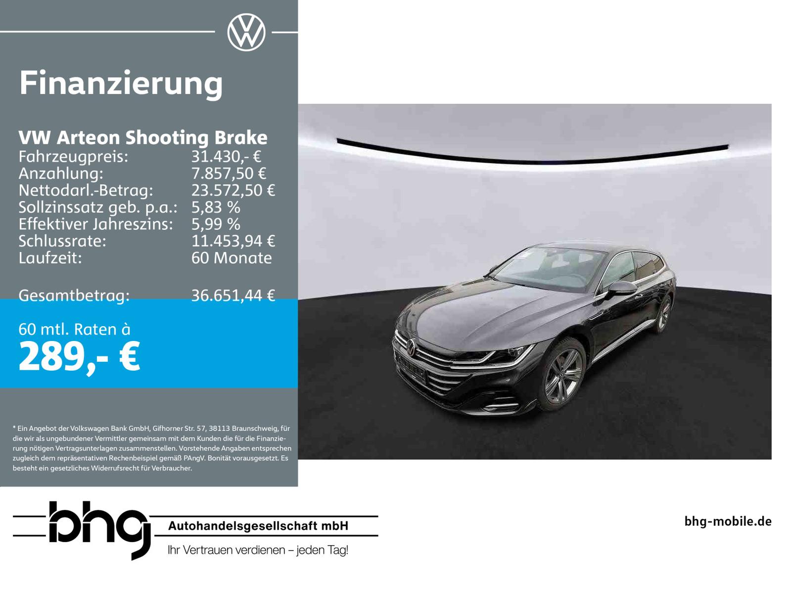 Volkswagen Arteon Shooting Brake 2.0 TSI OPF DSG R-Line