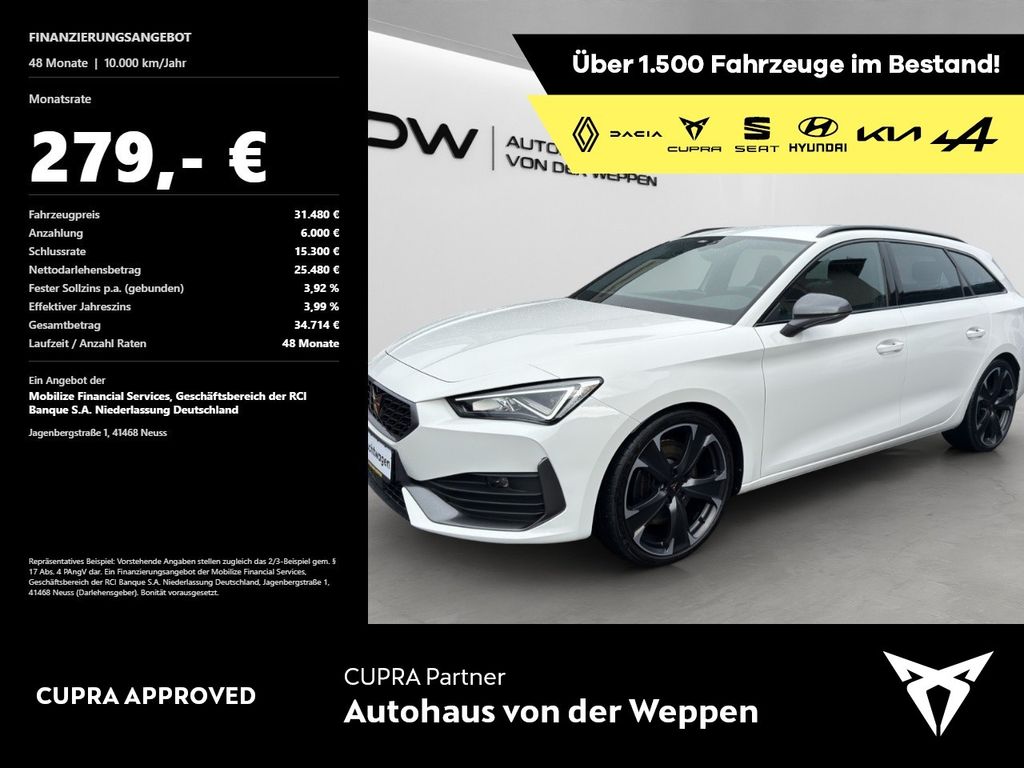 Leon 2.0 TSI Sportstourer VZ Spurhalteassis,Navi