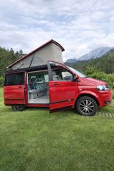 Volkswagen T5 California BEACH - 7 Sitzer ! - Volkswagen T5: Rot