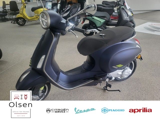 Vespa Primavera 50 E5+ Tech Blue Matt Keyless