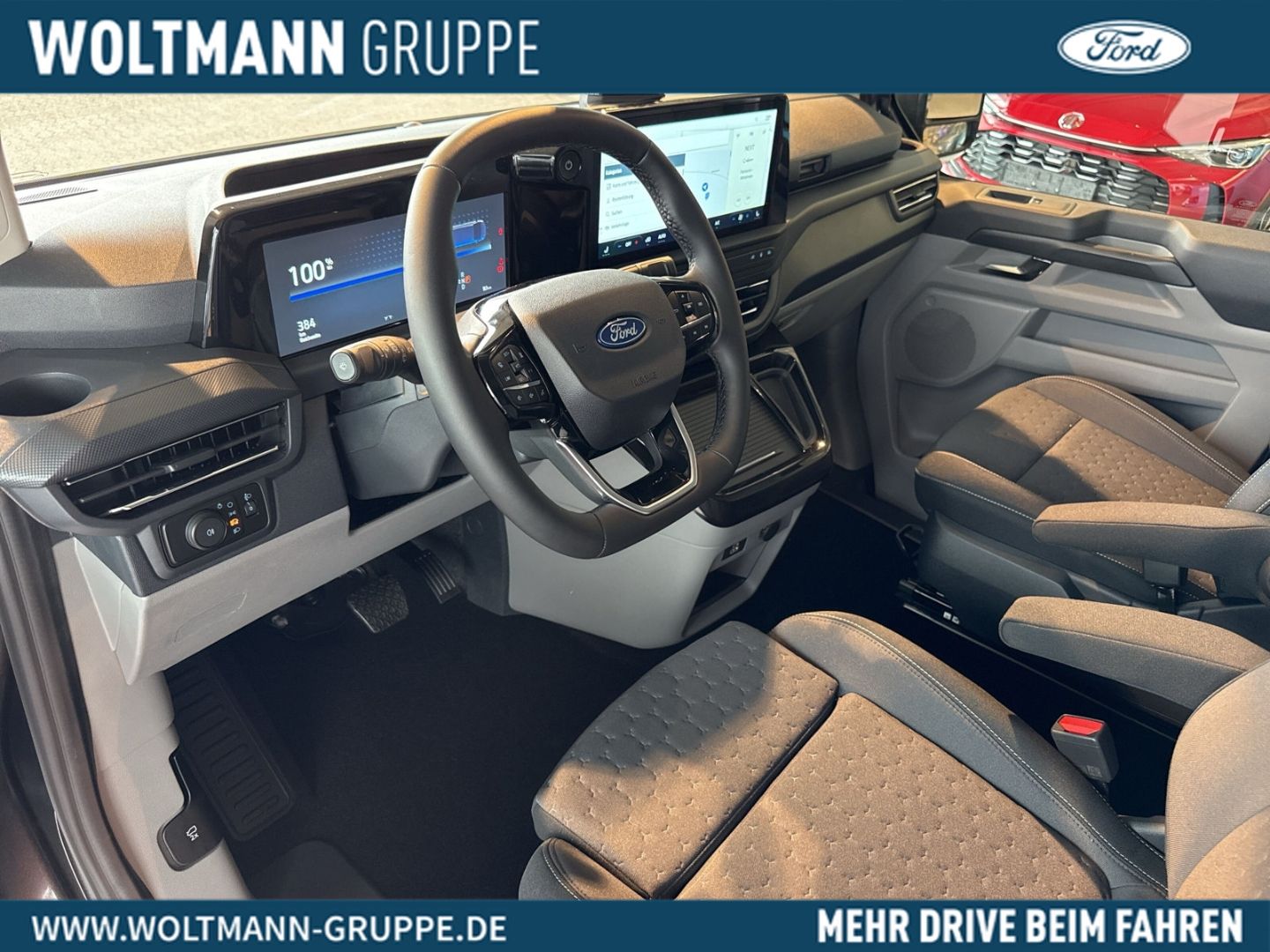 Ford Transit Custom E-KOMBI LIMITED 8/9.Sitzer - Auto imagem 3