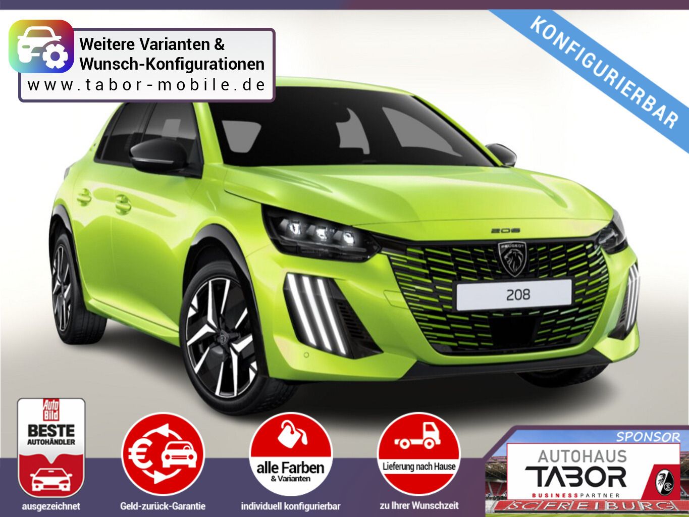 Peugeot 208 GT Keyl Kam FullLED DigC 2xPDC UVP-35%*