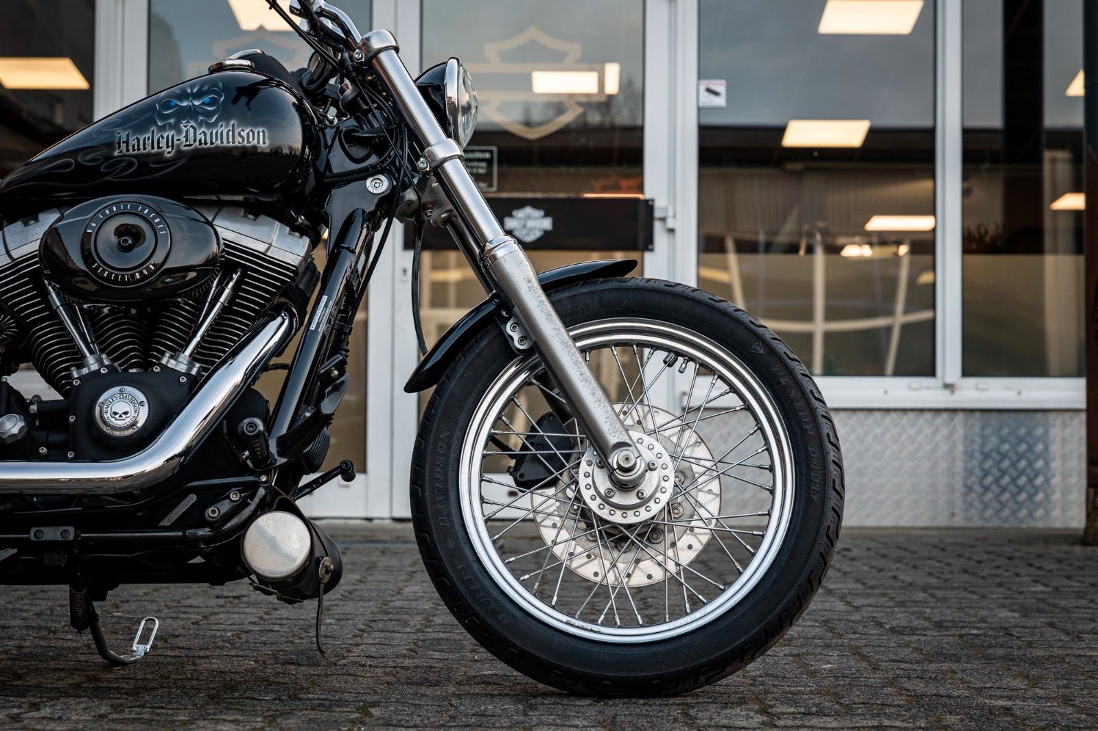 Fahrzeugabbildung Harley-Davidson DYNA STREET BOB FXDB 96 CUI - FALCON AUSPUFF -