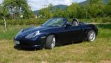 Porsche Boxster S sehr gepflegt, Sammlerzustand  - blaue Porsche Boxster