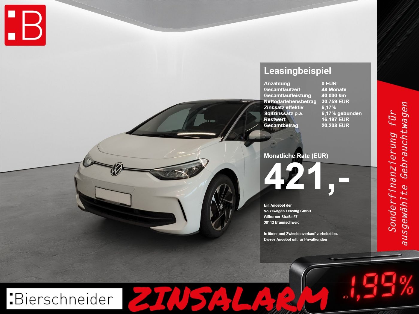 Volkswagen ID.3 Pro LED NAVI ACC KEYLESS PARKASS KAMERA SHZ